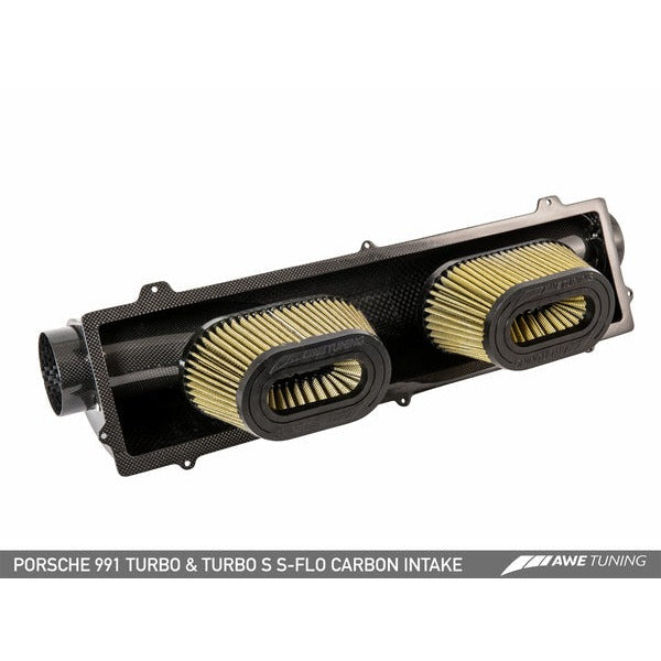 AWE Porsche 991 (991.2) Turbo and Turbo S S-FLO Carbon Intake