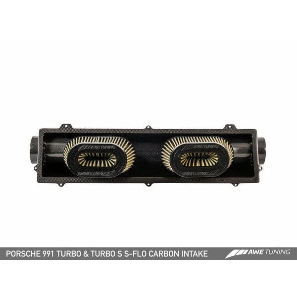 AWE Porsche 991 (991.2) Turbo and Turbo S S-FLO Carbon Intake