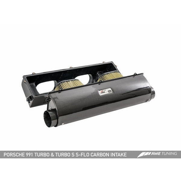 AWE Porsche 991 (991.2) Turbo and Turbo S S-FLO Carbon Intake