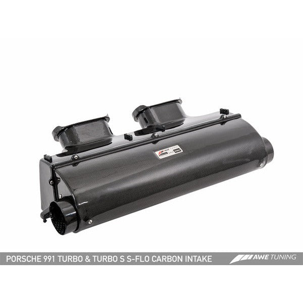 AWE Porsche 991 (991.2) Turbo and Turbo S S-FLO Carbon Intake