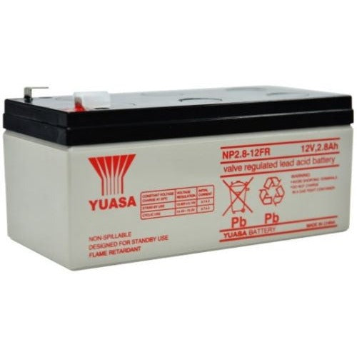 Yuasa NP2.8-12FR NP Stationary Power 12V 2.8Ah AGM Deep-Cycle Battery Sealed