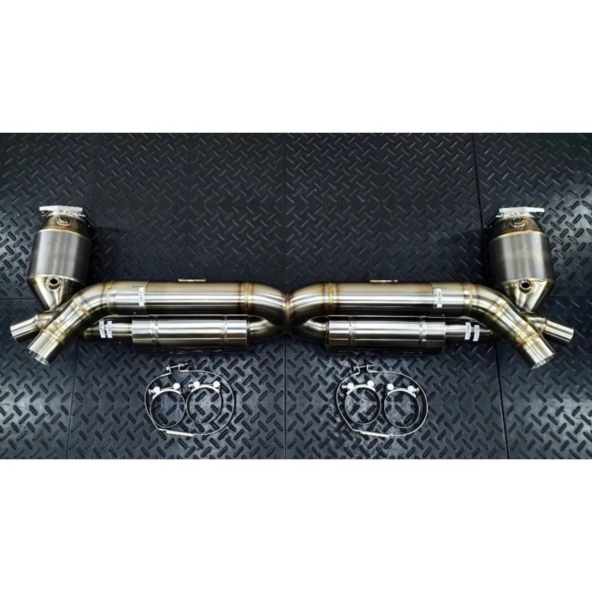 Redstar Porsche 991 911 Turbo Exhaust System