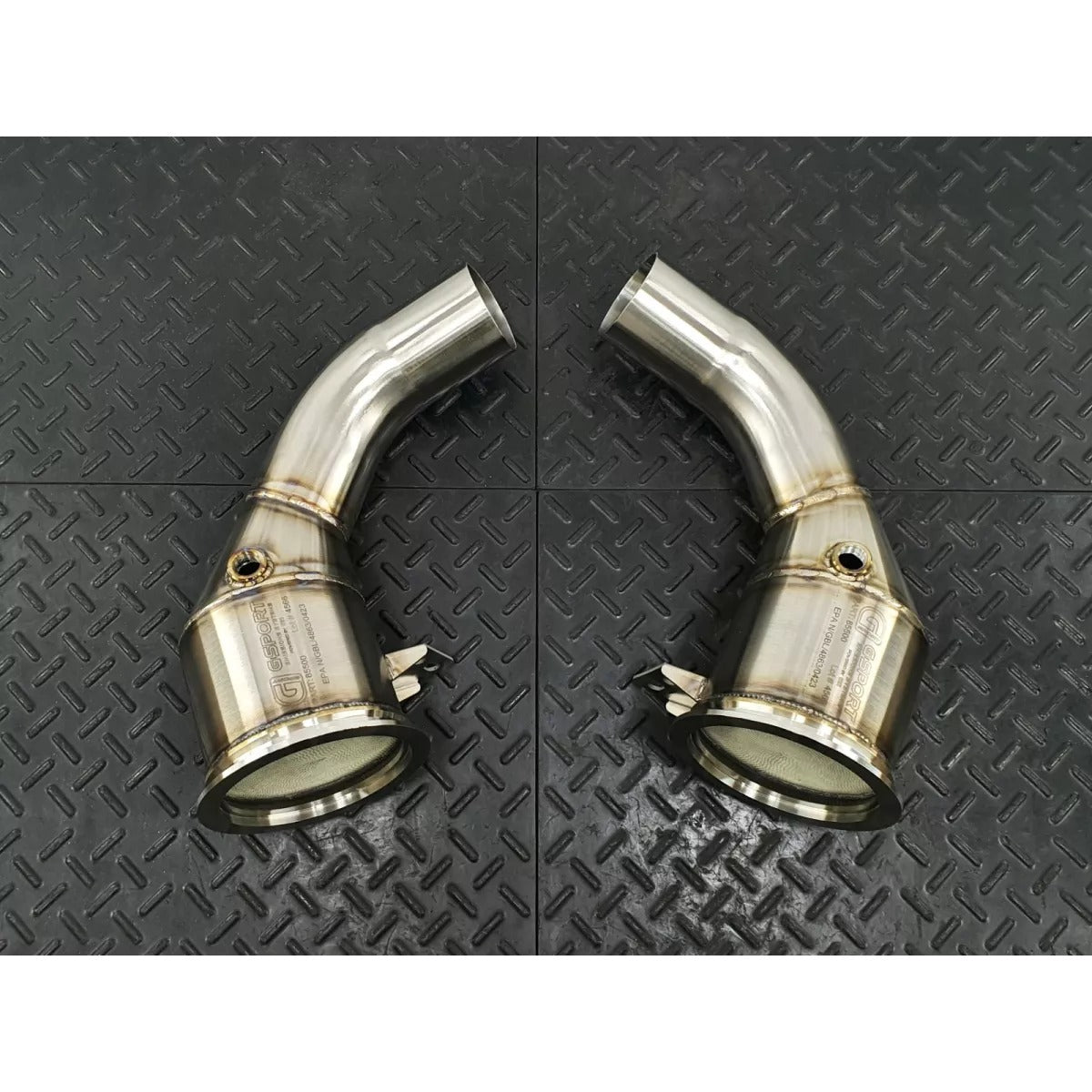 Redstar Porsche 992 911 Turbo Competition Pipes