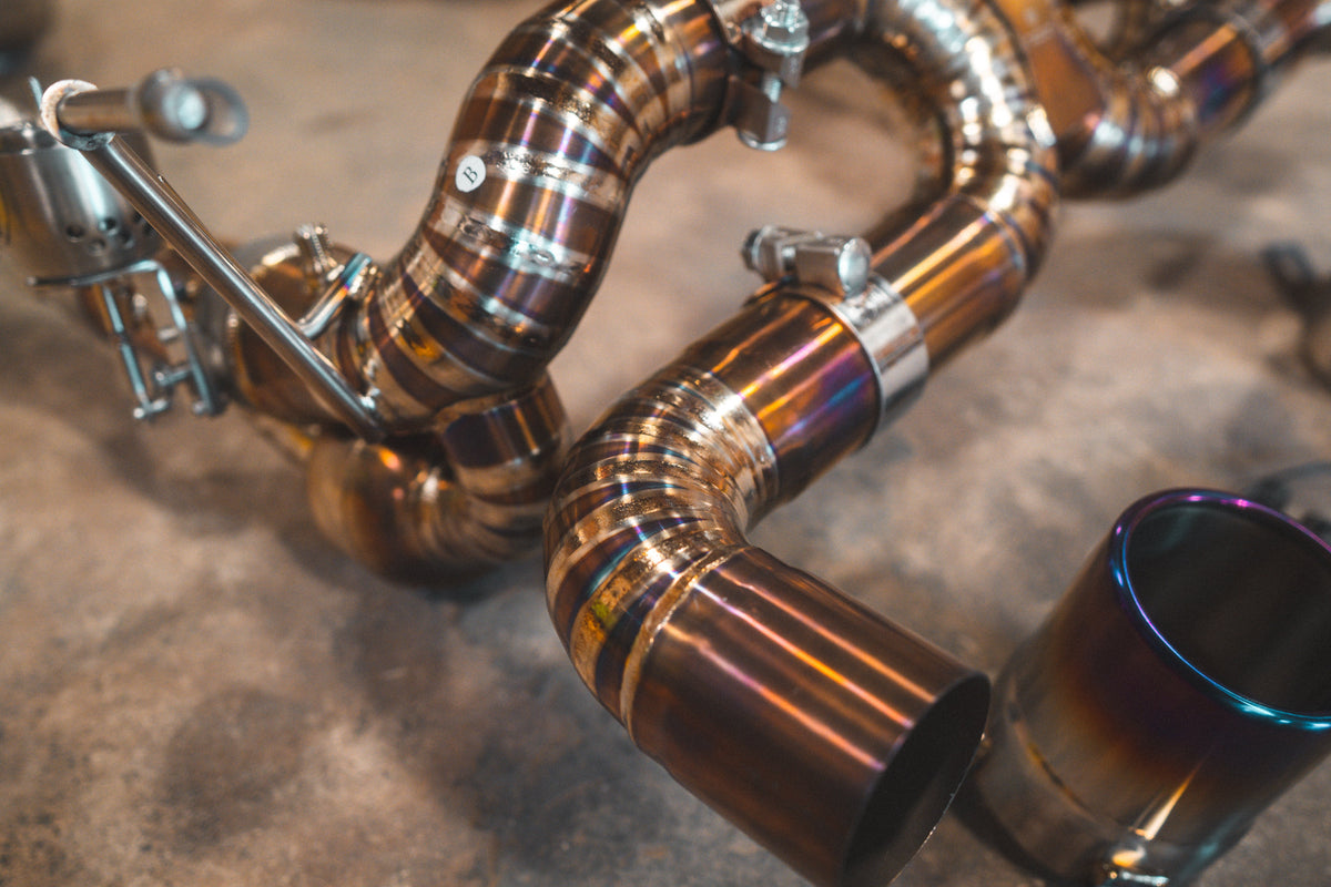 Valvetronic Ferrari F8 Valved Sport Exhaust System