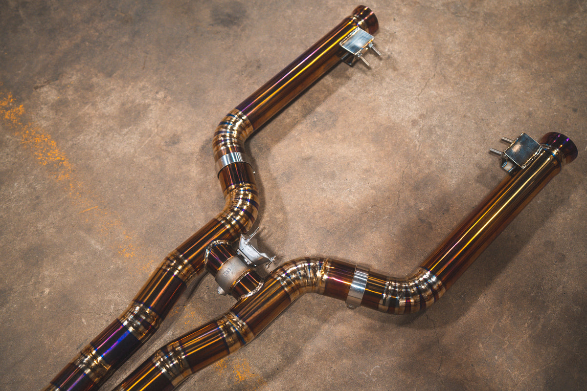 Valvetronic Mercedes W205 C63 / C63s Valved Sport Exhaust System