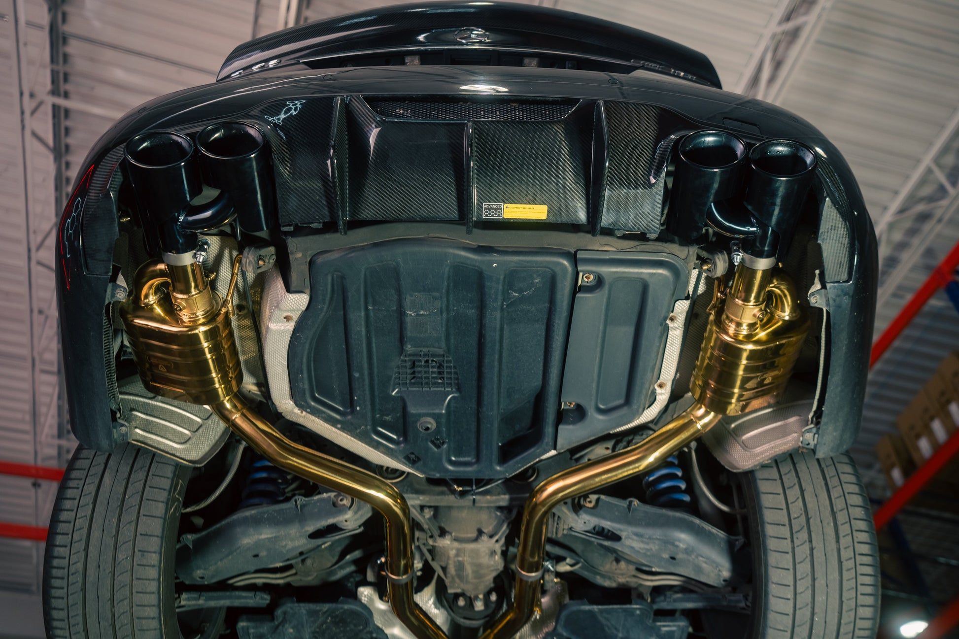 Valvetronic Mercedes C63 AMG W204 Valved Sport Exhaust System