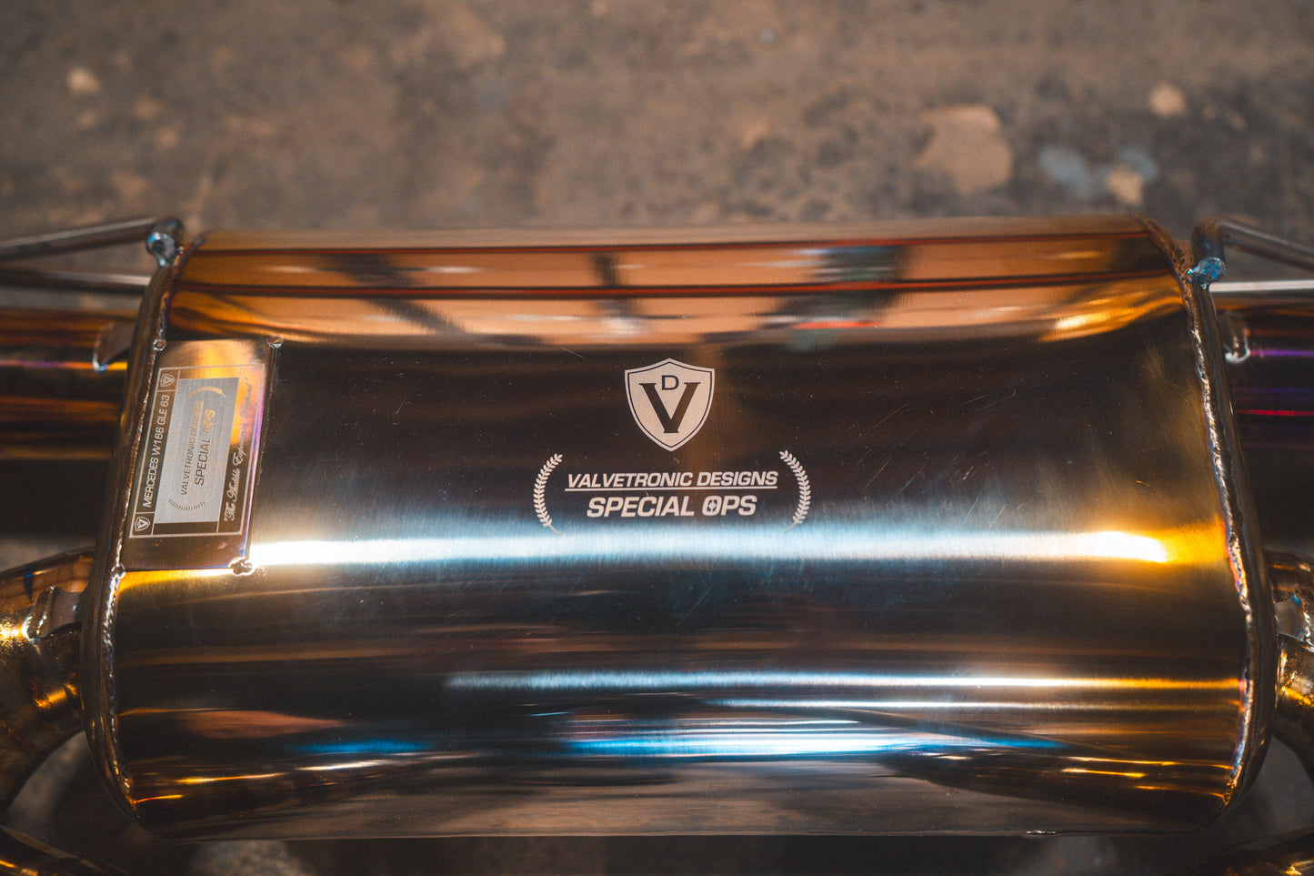 Valvetronic Mercedes AMG GLC 63 / S Valved Sport Exhaust system