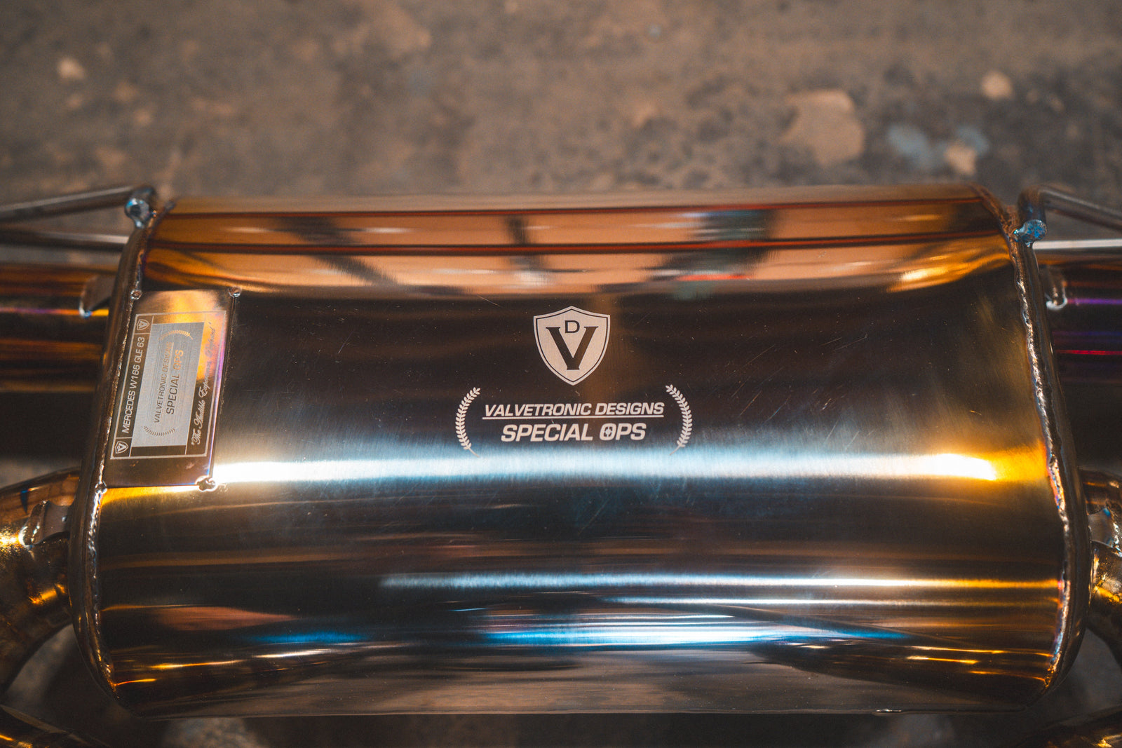 Valvetronic Mercedes AMG GLC 63 / S Valved Sport Exhaust system