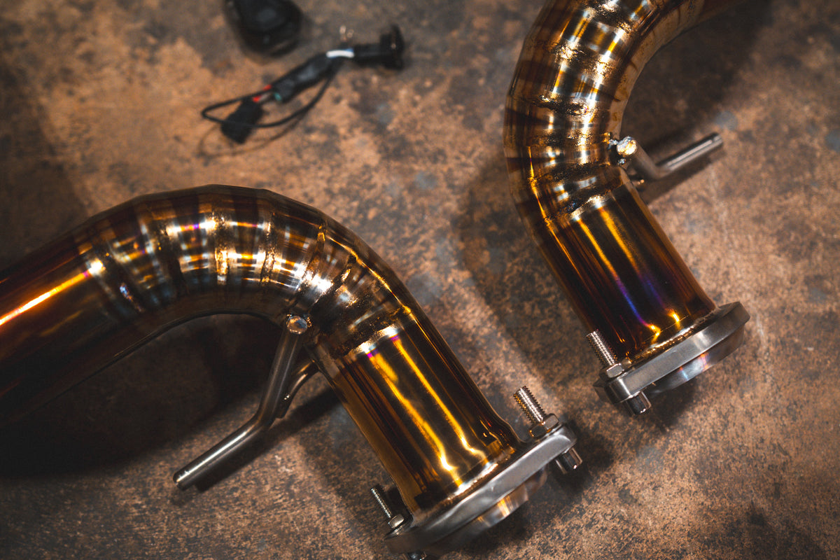 Valvetronic Ferrari 599 RACE F1 Valved Exhaust system