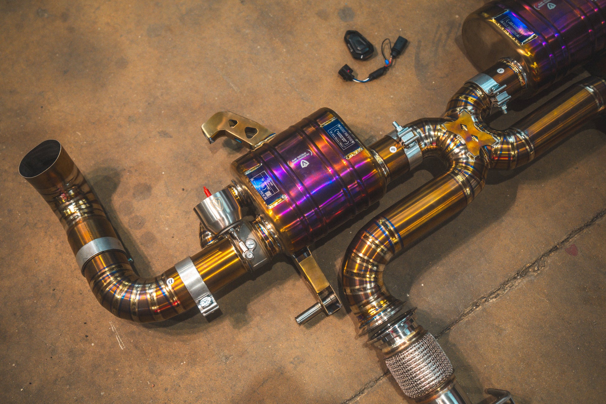 Valvetronic Audi R8 Valved Exhaust System