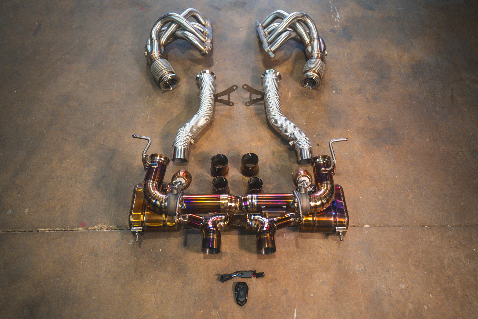 Valvetronic Ferrari 458 Italia Valved Sport Exhaust System