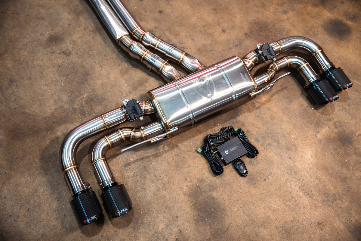 Valvetronic Valved Sport Exhaust System for Porsche 9Y0 Cayenne