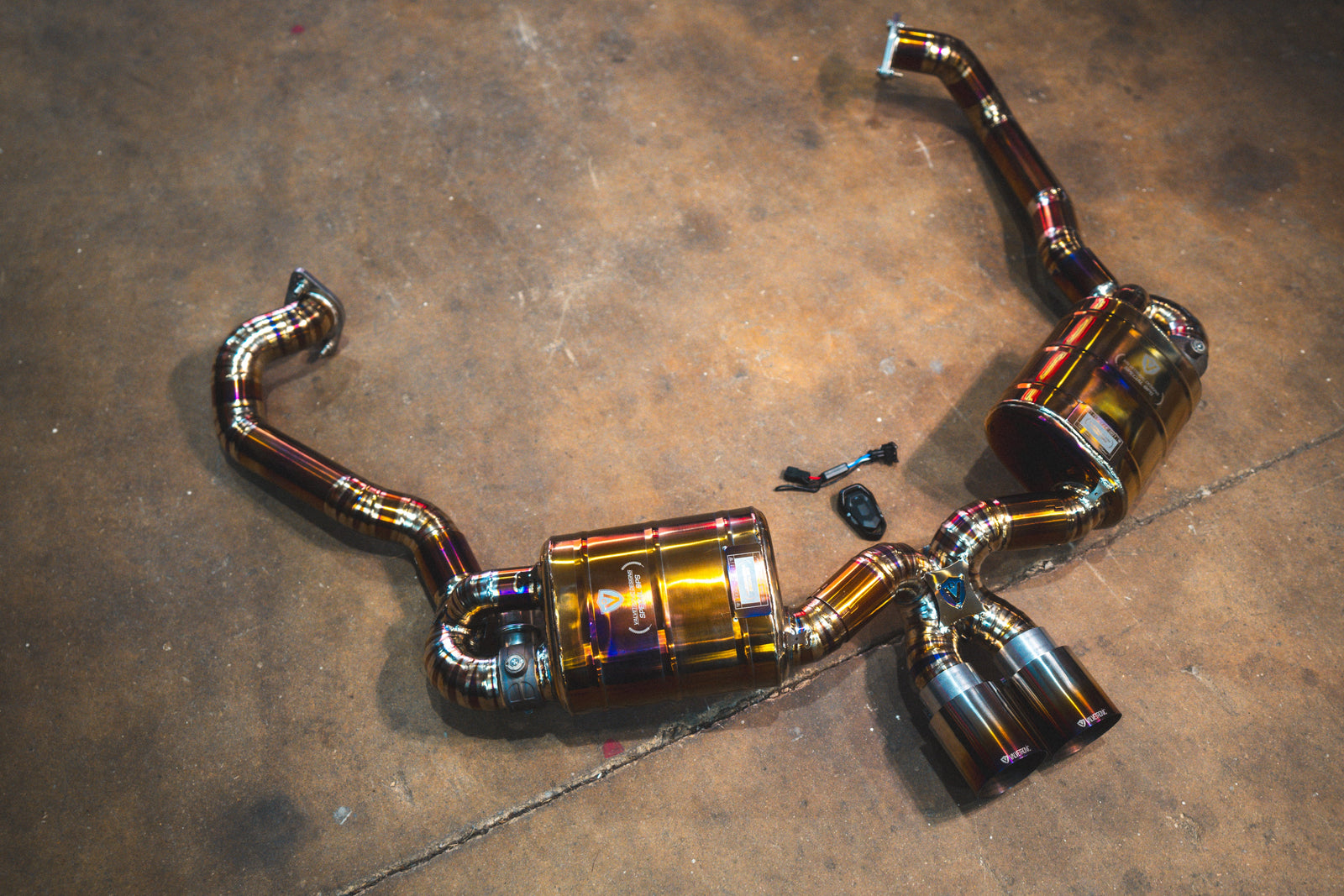 Valvetronic Valved Sport Exhaust System for Porsche Boxster/Cayman 981