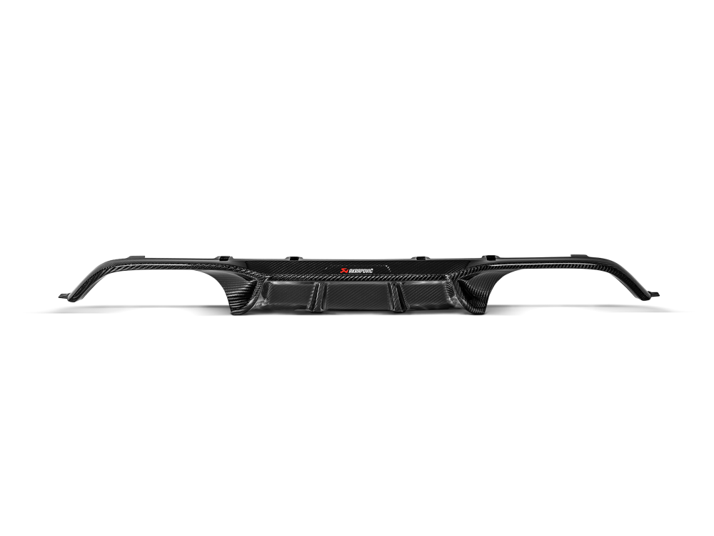 Akrapovic Rear Carbon Fibre Diffuser - Gloss for M3/M4 (F8X)