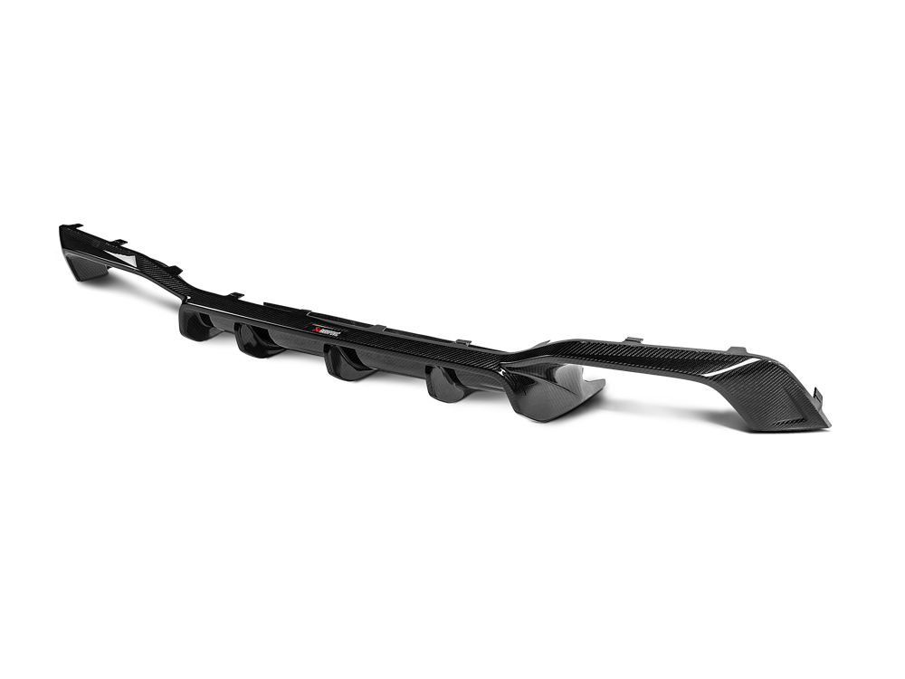 Akrapovic Rear Carbon Fibre Diffuser - Gloss for X4M (F98)