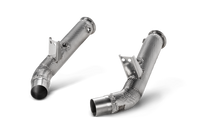 Akrapovic Downpipe Set without Cat for Alfa Romeo Giulia Quadrifoglio