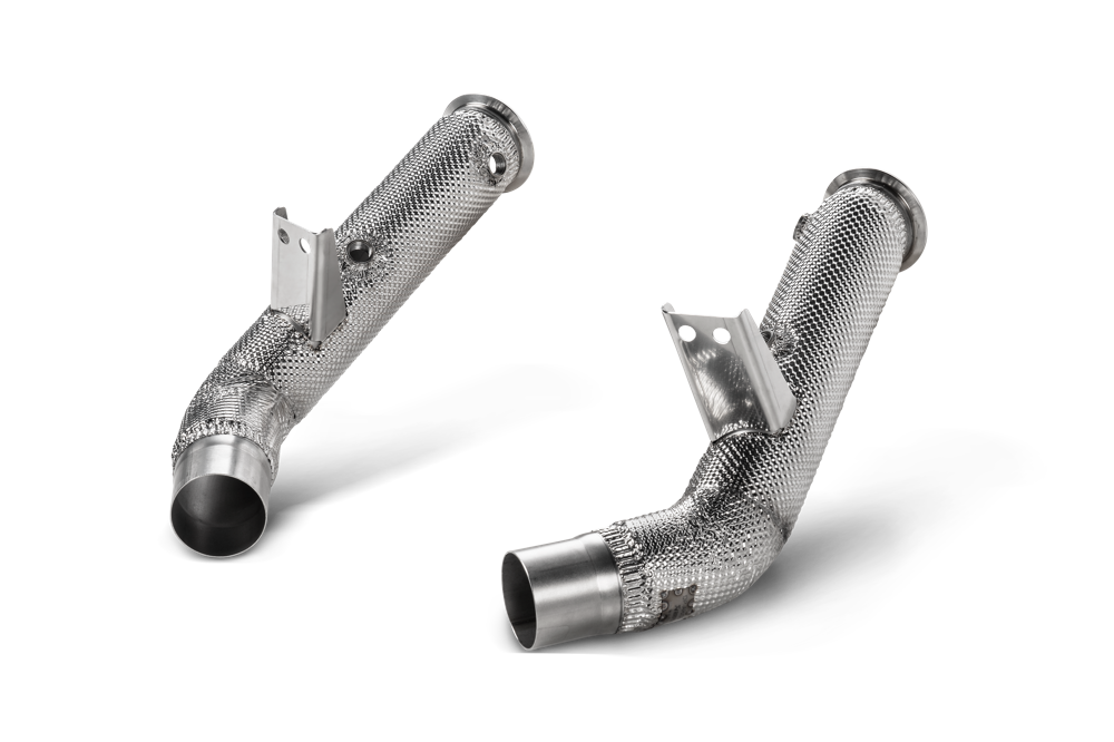 Akrapovic Downpipe Set without Cat for Alfa Romeo Giulia Quadrifoglio