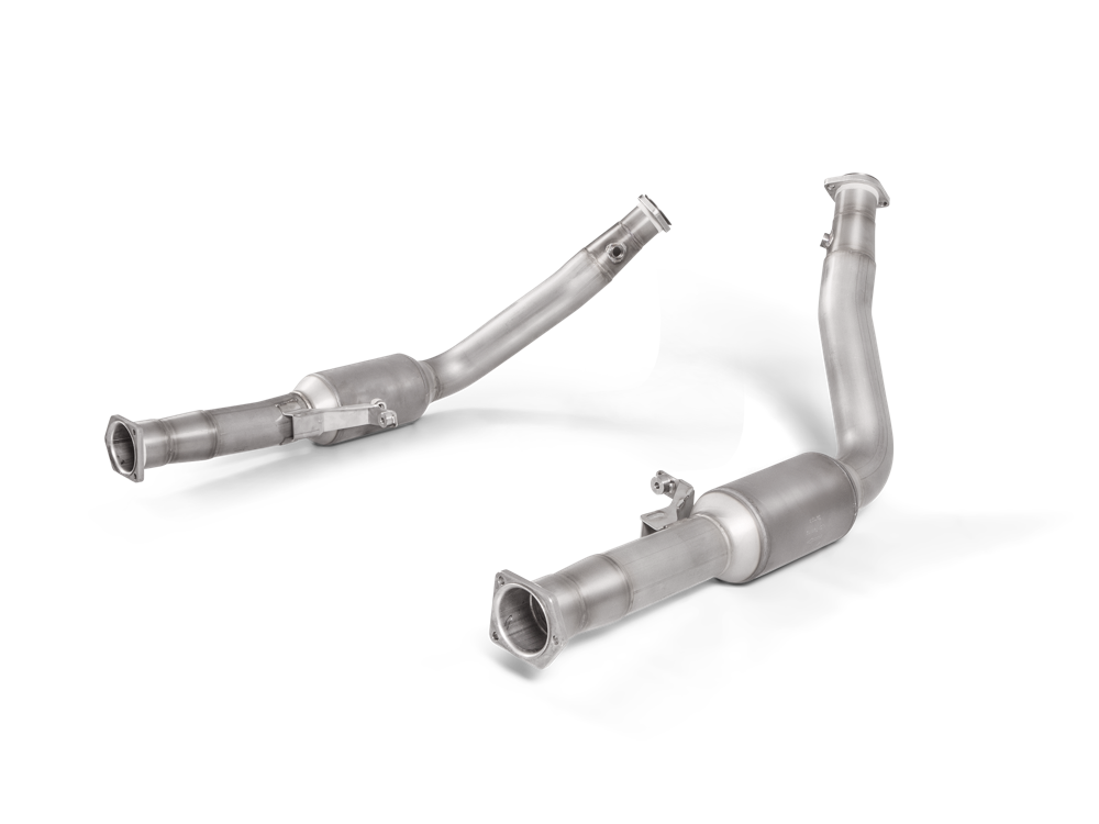 Akrapovic Downpipe Set w Cat (SS) for Mercedes W463 G63