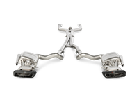 Akrapovic Evolution Link Pipe Set (Titanium) for Mercedes C63 (C205/S205/W205)