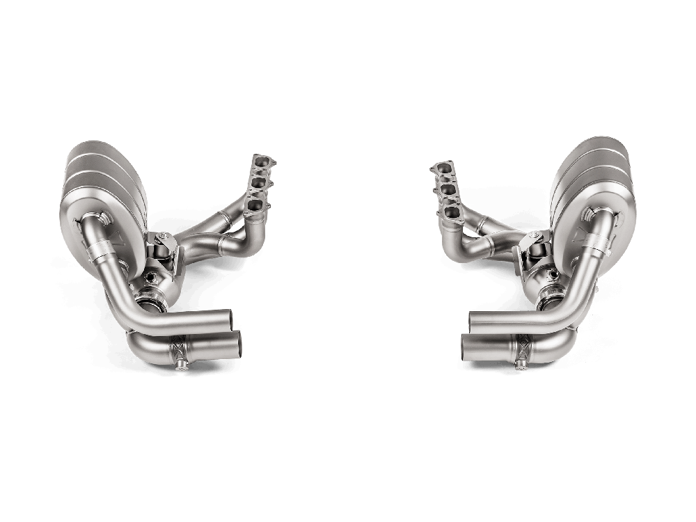 Akrapovic Evolution Header Set (Titanium) for Porsche 991.2 GT3/RS