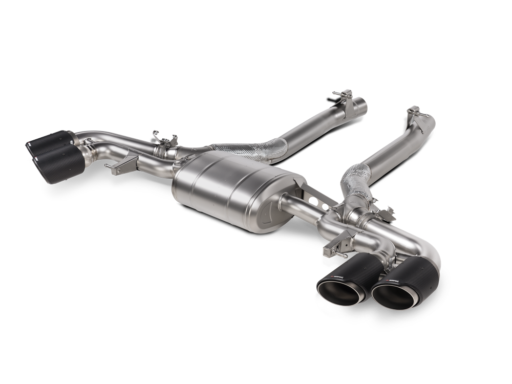 Akrapovic Slip On Line (Titanium) for BMW X5M / X6M (F95, F96)