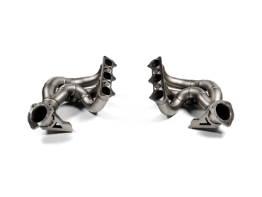 Akrapovic Evolution Header Set (Titanium) Porsche 718 Cayman GT4 RS