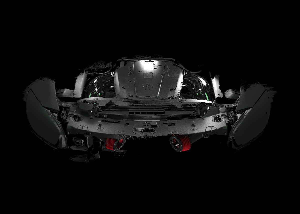 ProjectGamma Mercedes-Benz AMG GT/GT-S/GT-R Carbon Fiber Intakes with Filters