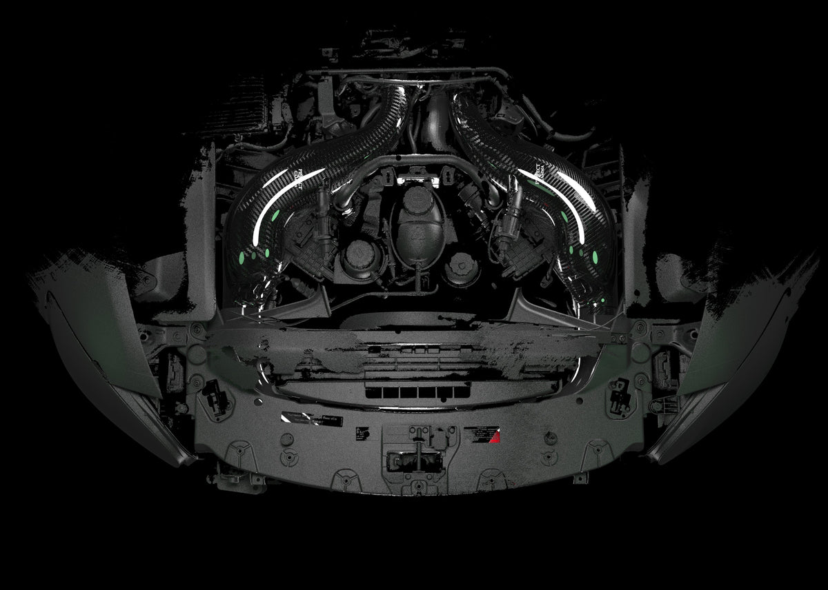 ProjectGamma Mercedes-Benz AMG GT/GT-S/GT-R Carbon Fiber Intakes with Filters