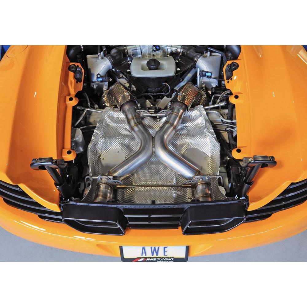 AWE McLaren MP4-12C Performance Exhaust - Machined Tips