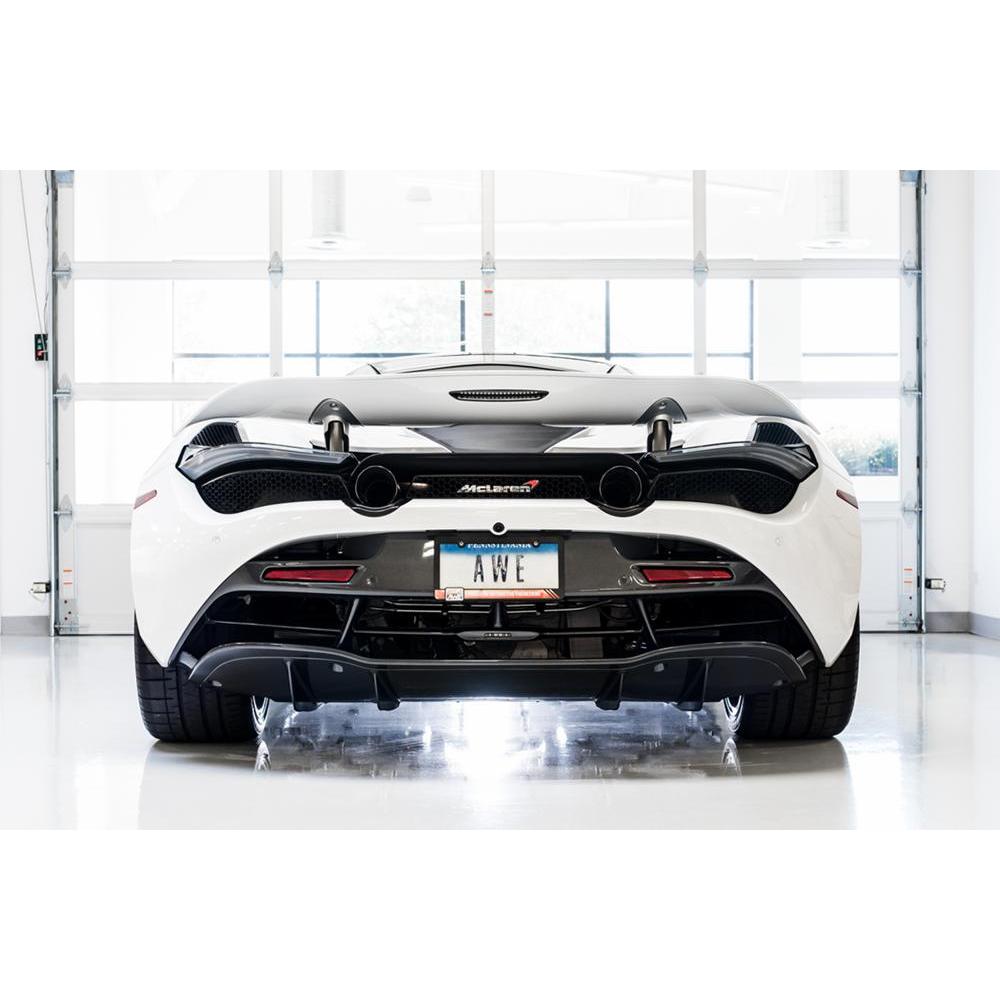 AWE McLaren 720S Performance Exhaust - Diamond Black Tips