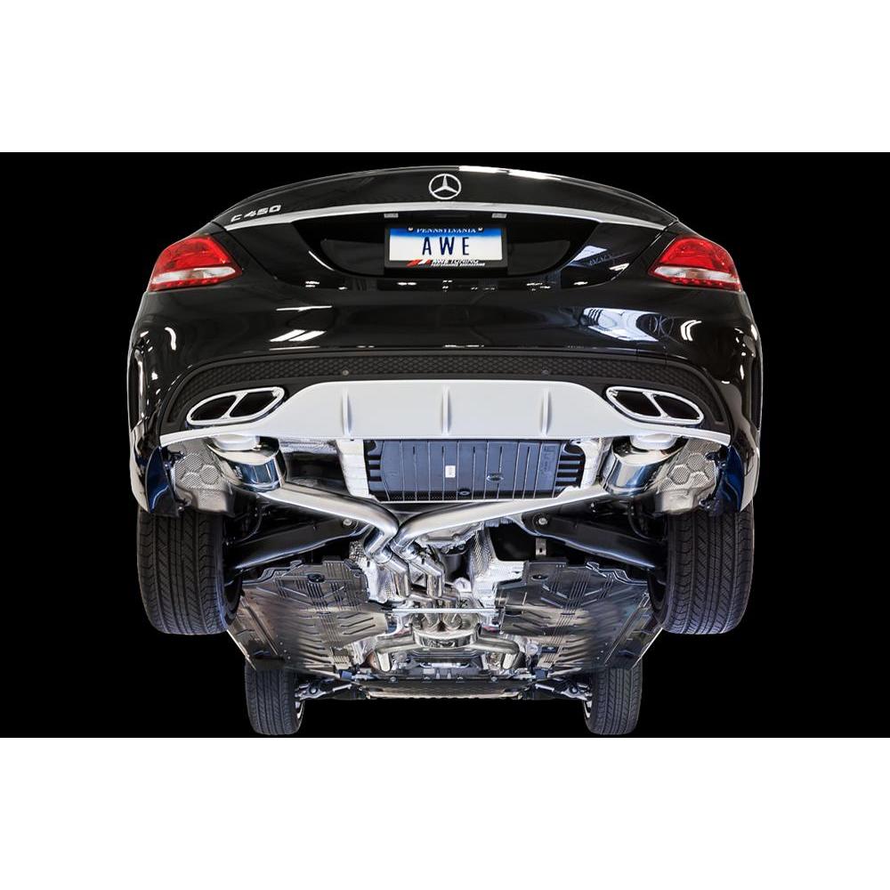 AWE Mercedes Benz W205 C450 AMG / C400 Touring Edition Exhaust