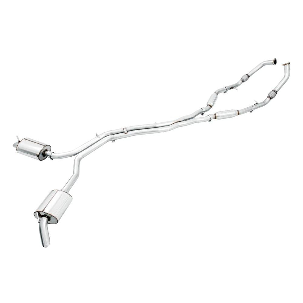 AWE Audi B9 SQ5 Resonated Touring Edition Cat-Back Exhaust - No Tips (Turn Downs)