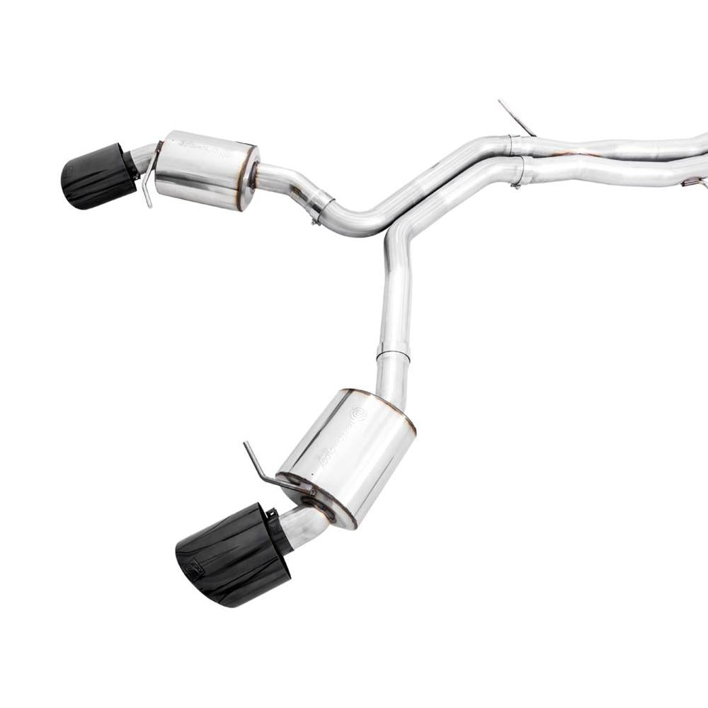 AWE Audi B9 RS 5 Sportback Touring Edition Exhaust-Non Resonated- Diamond Black RS Style Tips