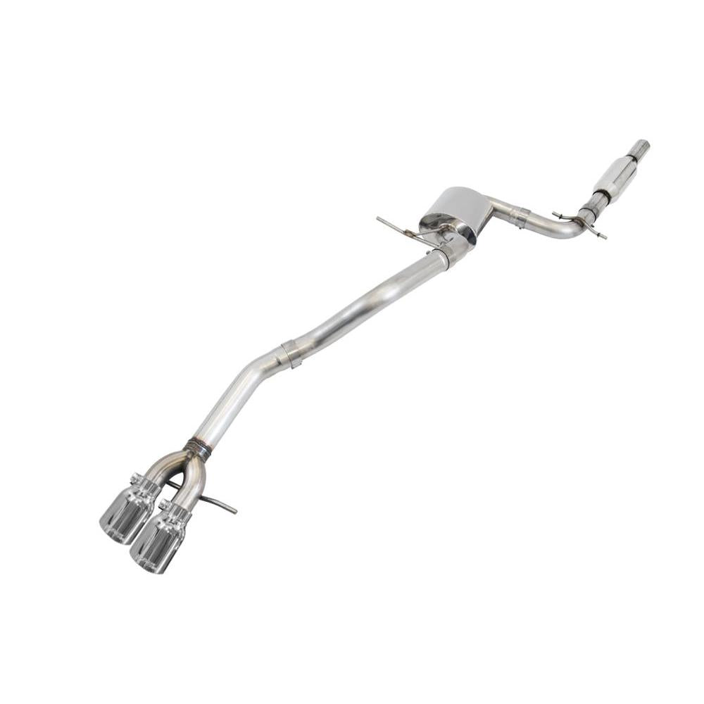 AWE Mk5 Jetta Mk6 Sportwagen 2.5L Track Edition Exhaust - Polished Silver Tips