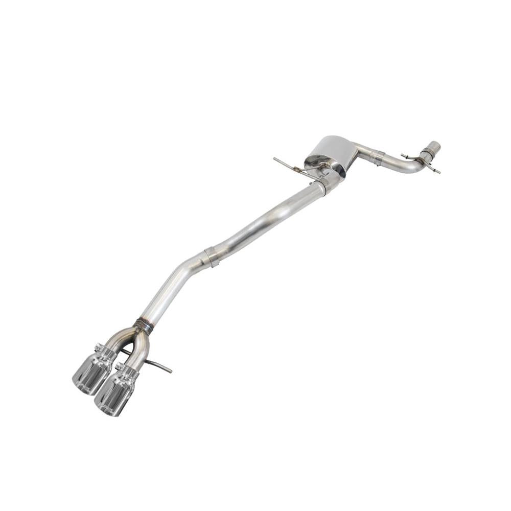 AWE 09-14 Volkswagen Jetta Mk6 1.4T Track Edition Exhaust - Chrome Silver Tips