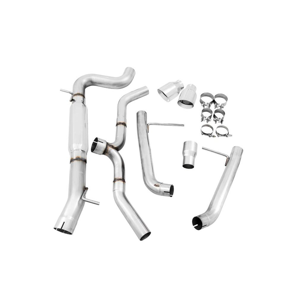 AWE VW MK7 Golf Alltrack/Sportwagen 4Motion Track Edition Exhaust - Polished Silver Tips