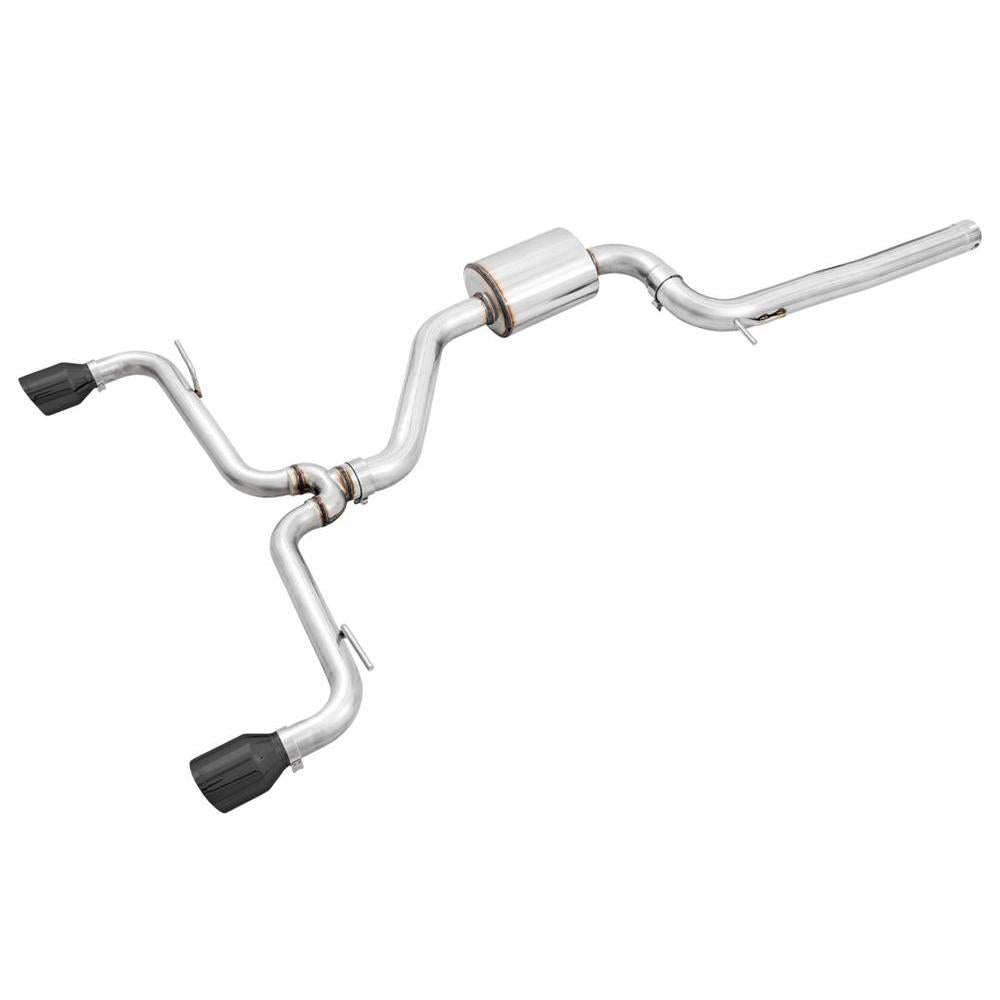 AWE VW MK7 GTI Track Edition Exhaust - Diamond Black Tips