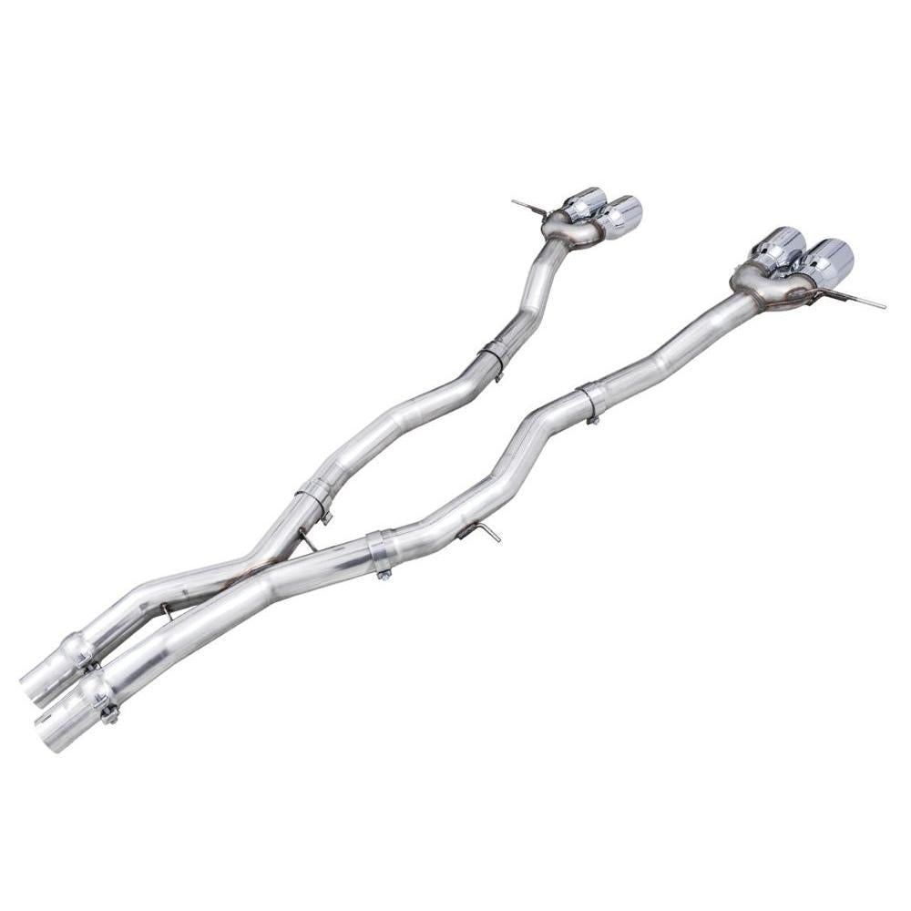 AWE Track Edition Catback Exhaust for BMW G8X M3/M4 - Diamond Black Tips