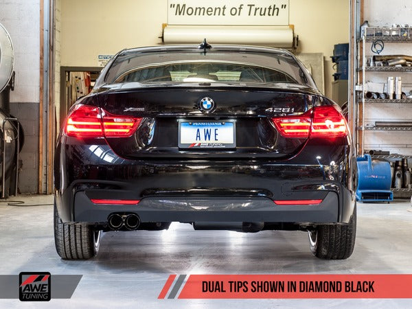 AWE Exhaust Suite for BMW F3X 328i/330i &amp; 428i/430i (Single-Outlet)