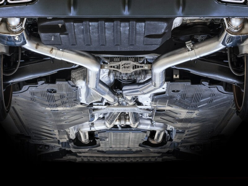 AWE Exhaust Suite for 2019-2021 Mercedes-Benz W205 AMG C63/S - No Tips