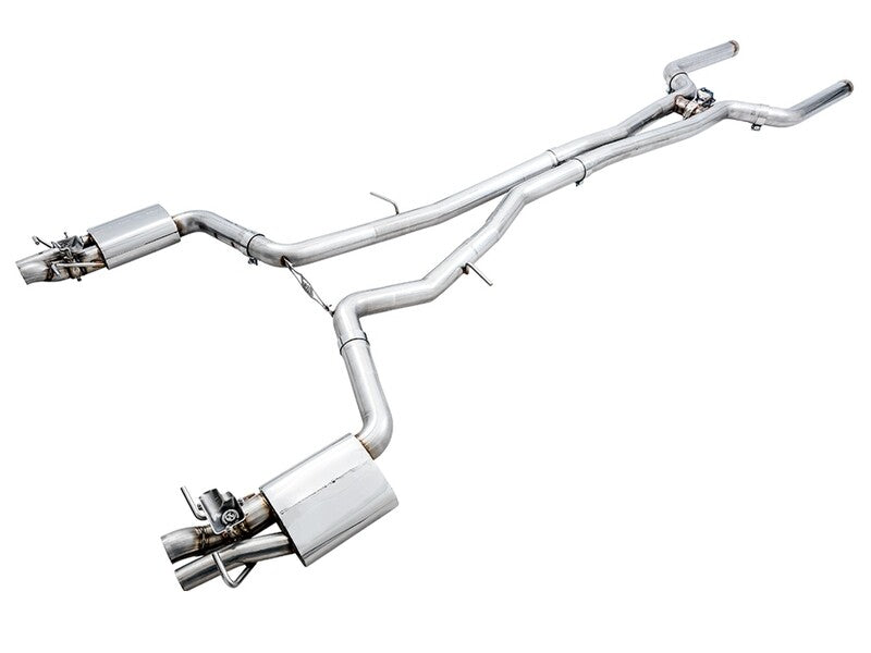 AWE Exhaust Suite for 2019-2021 Mercedes-Benz W205 AMG C63/S - No Tips