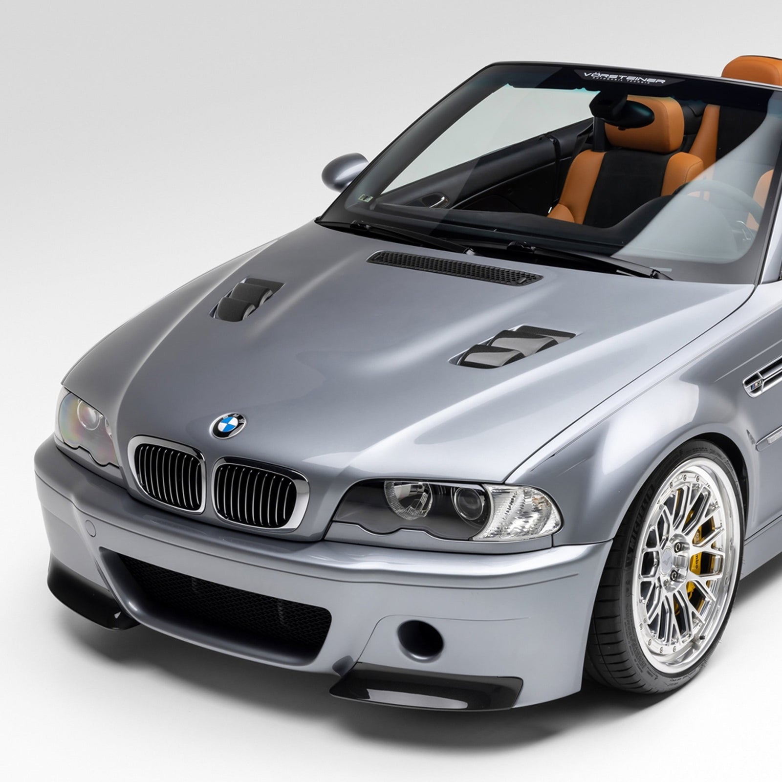 Vorsteiner V20 Aero Hood - Gloss Carbon Fibre PP 1x1 - BMW E46 M3 S54