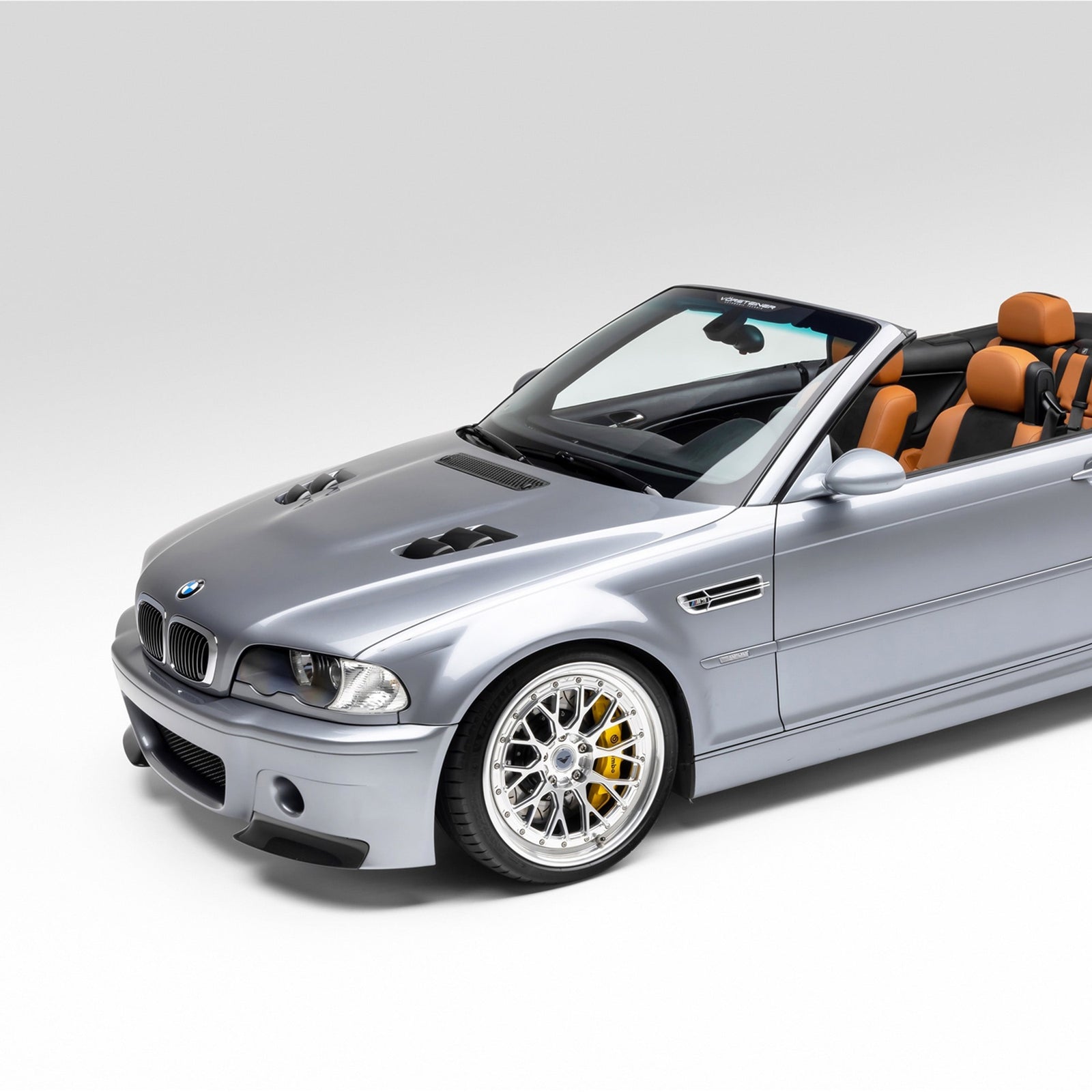 Vorsteiner V20 Aero Hood - Gloss Carbon Fibre PP 1x1 - BMW E46 M3 S54