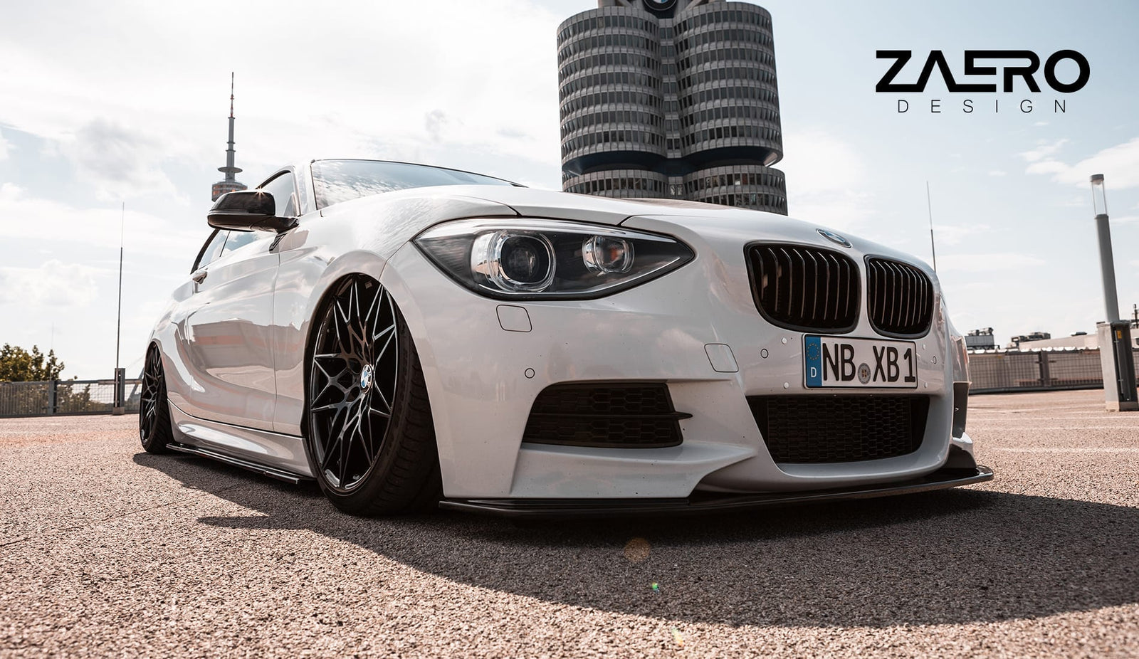 Zaero Design EVO-1 Front Lip/Splitter for BMW 1 Series F20 (Pre LCI) 2012-2015