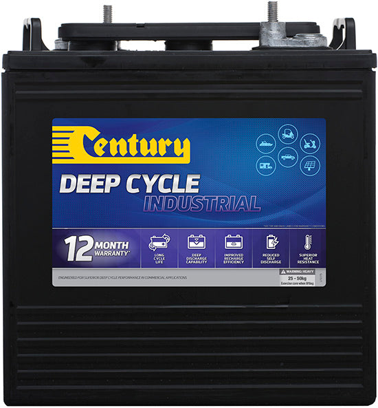 Century C105 6V 225Ah Deep Cycle Industrial Battery - 12 Months Warranty - Image 1