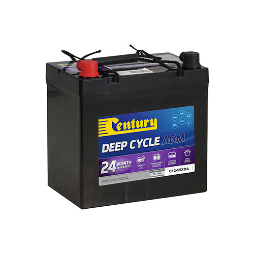 Century C12-55XDA AGM Deep Cycle Battery 12V 58AH - Image 1