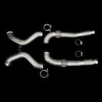BlackBoost Mercedes AMG GT (190) M178 4.0L V8 BiTurbo Catless Downpipes