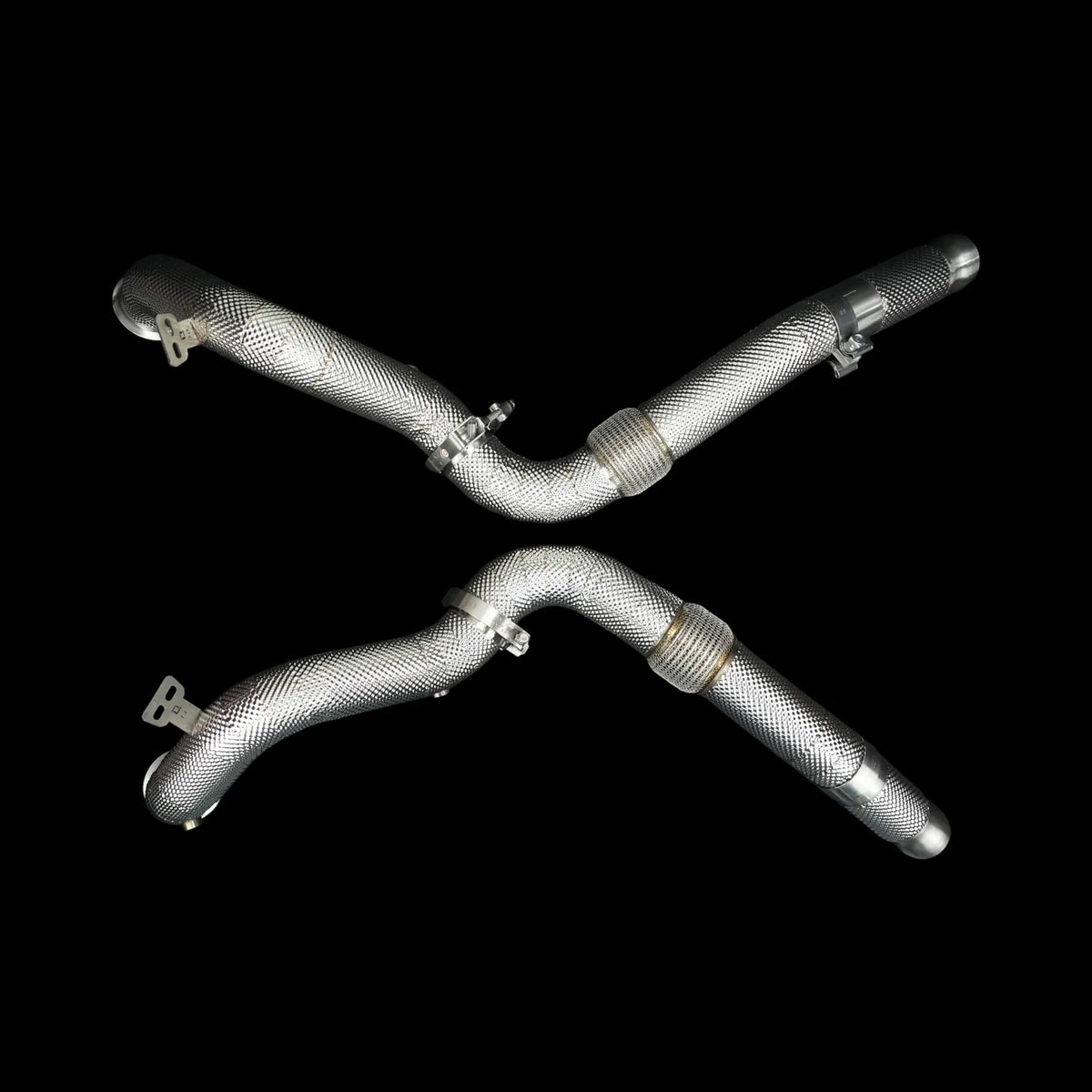 BlackBoost Mercedes AMG GT (190) M178 4.0L V8 BiTurbo Catless Downpipes