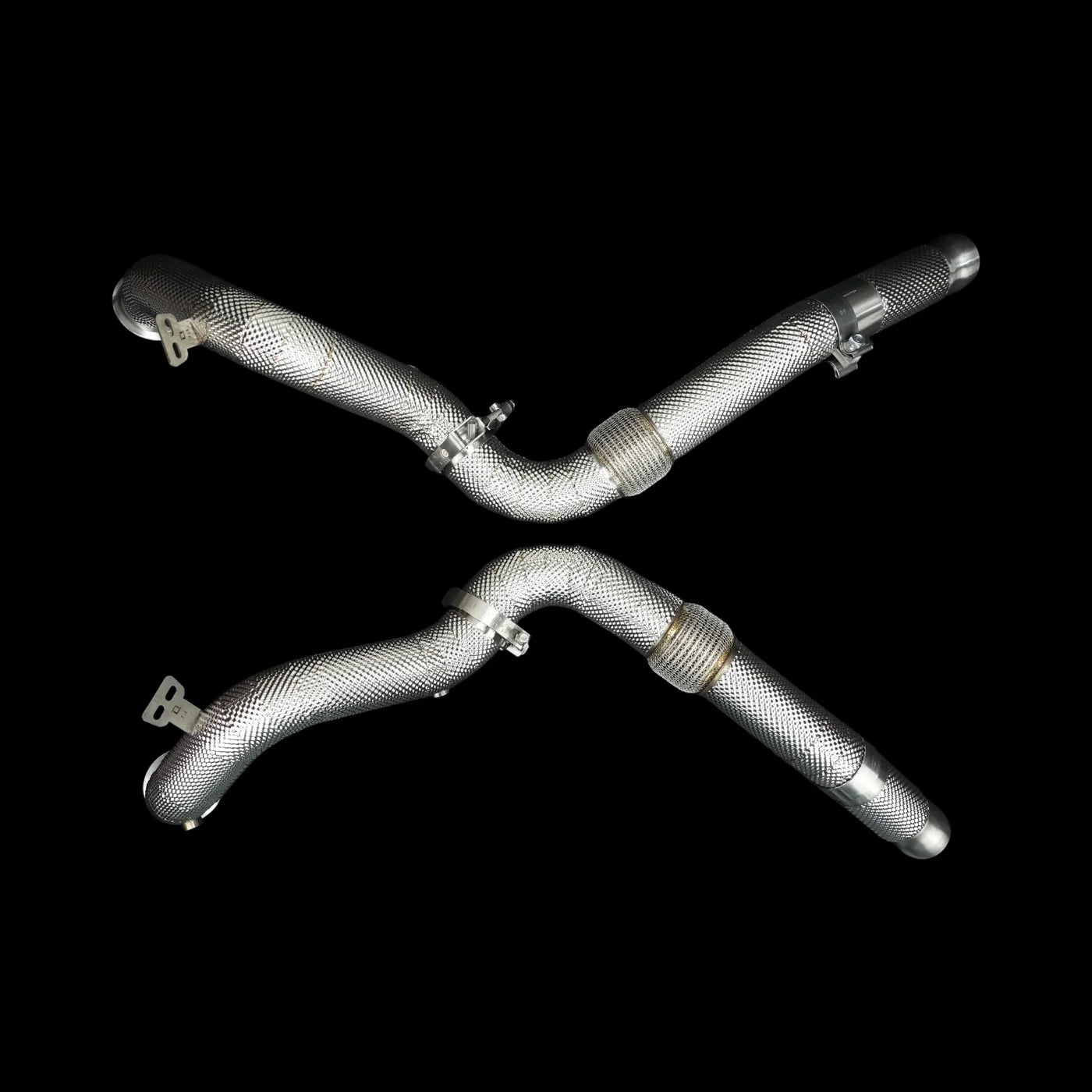 BlackBoost Mercedes AMG GT (190) M178 4.0L V8 BiTurbo Catless Downpipes