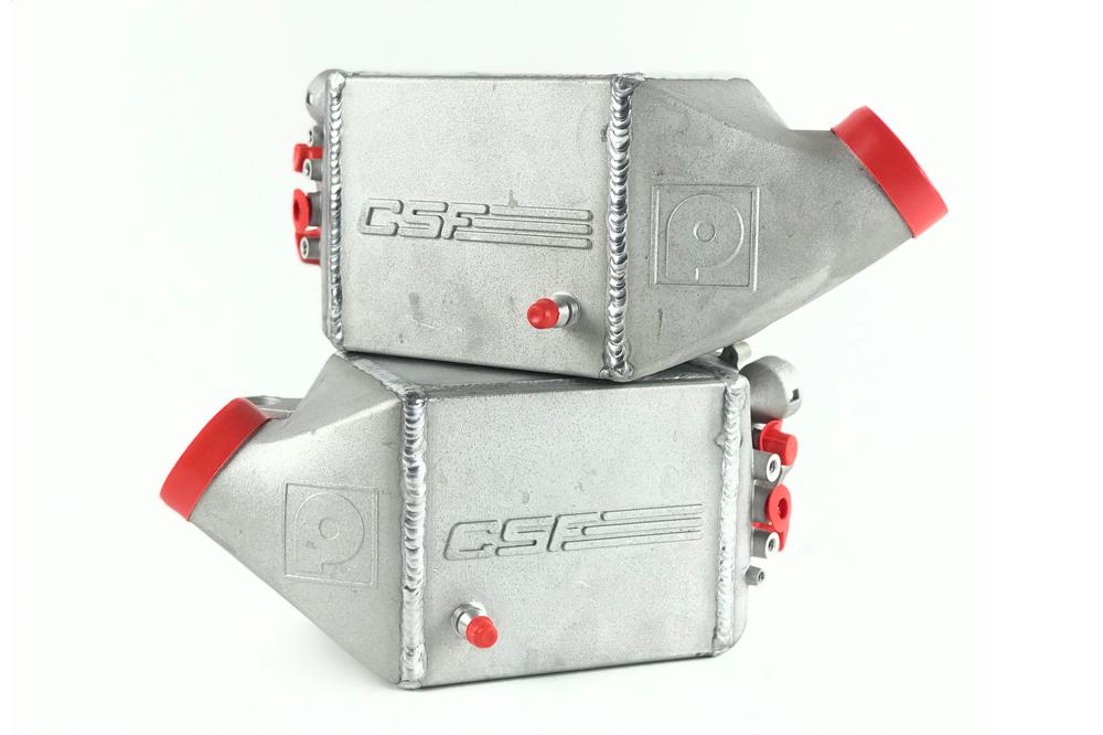 CSF BMW F1X M5 &amp; M6 Twin Charge-Air-Cooler Set - Raw Finish